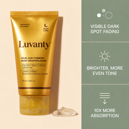 Luvanty Kojic Acid Turmeric Overnight Mask