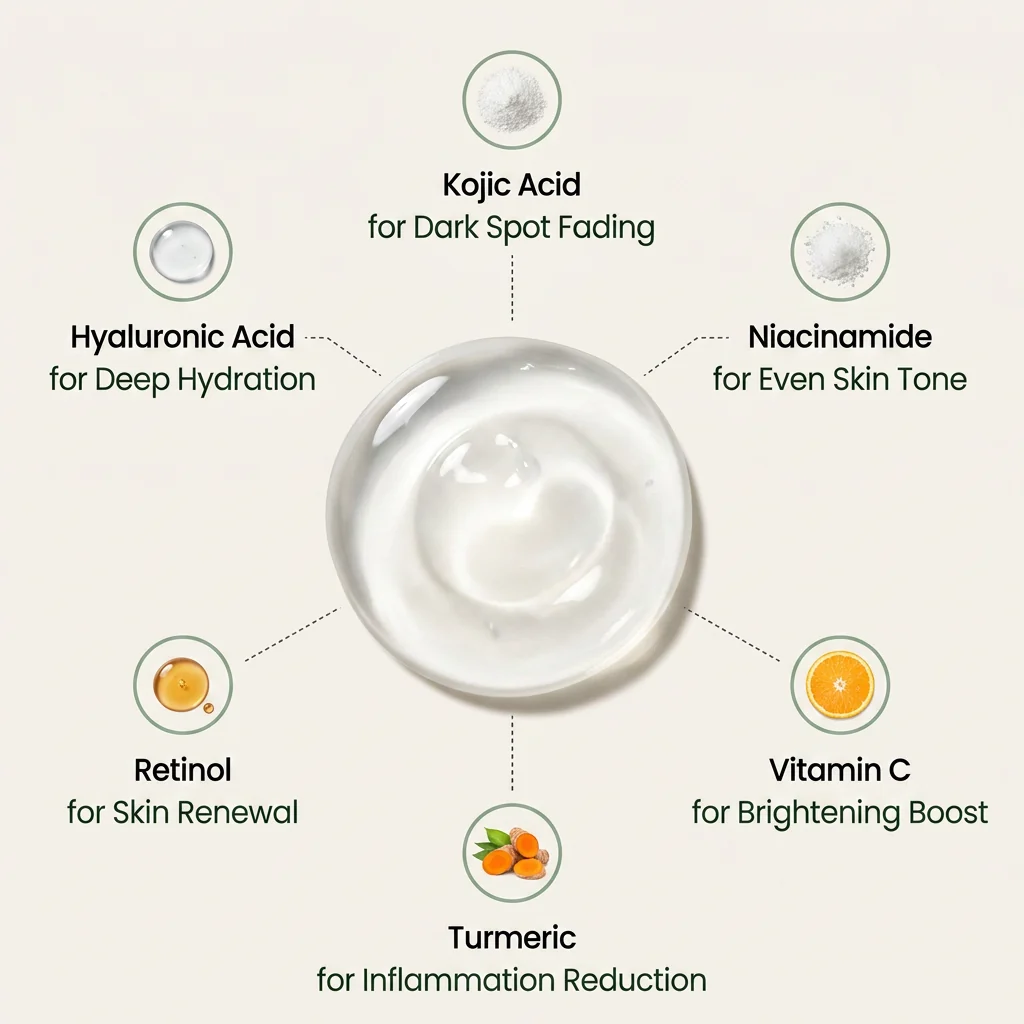 Luvanty Kojic Acid Turmeric Overnight Mask